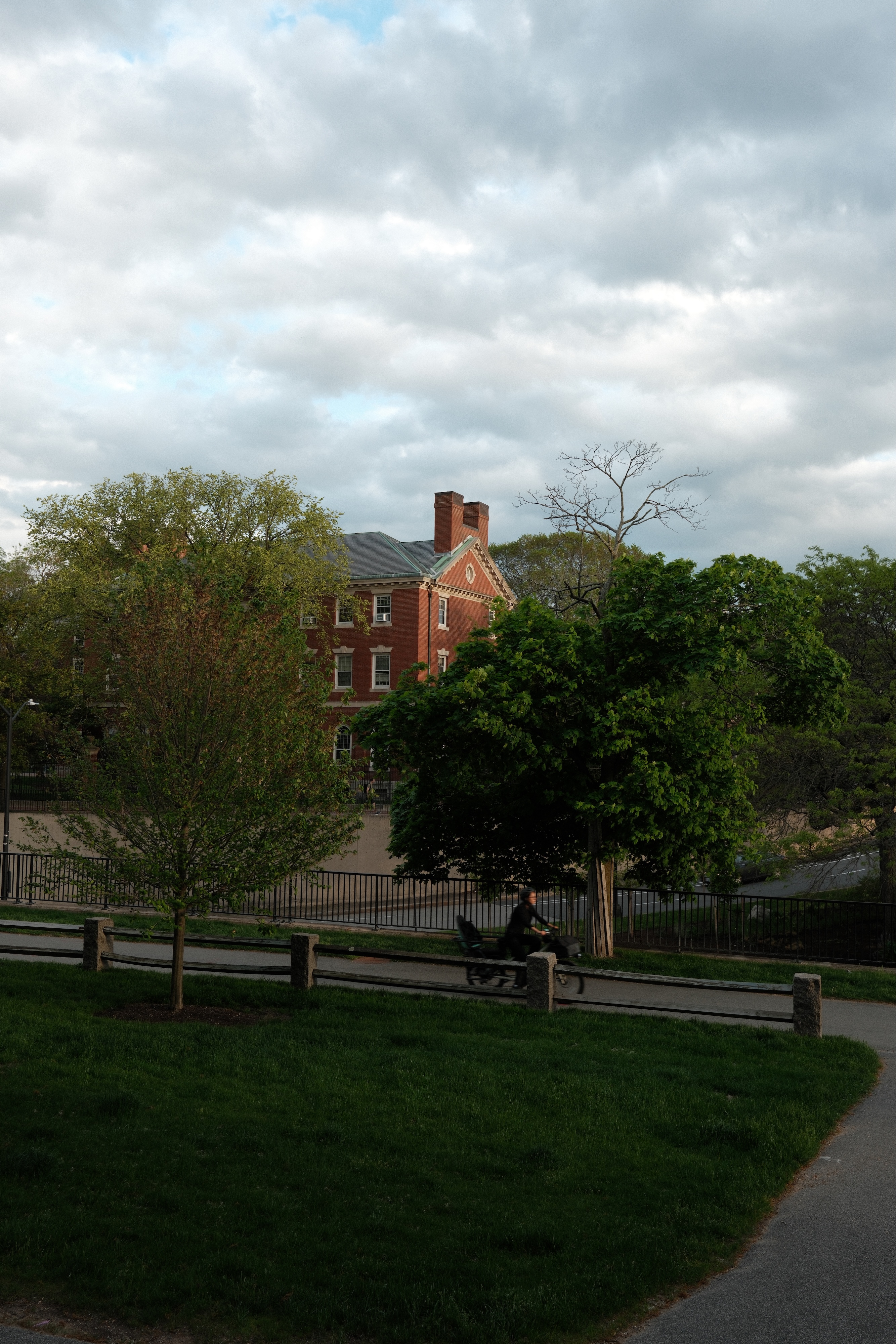 Leaving Littauer Center. 07 May, 2025.